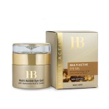 HB Multi Active Eye Gel Enriched with Hyaluronic Acid and Caviar extract - Gel pentru conturul ochilor, 50 ml, Femei