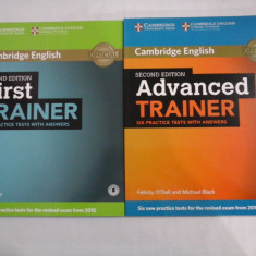 CAMBRIDGE ENGLISH - FIRST TRAINER - ADVANCED TRAINER (second edition) - PETER MAY, FELICITY O'DELL AND MICHAEL BLACK - (2 CARTI)