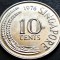 Moneda exotica 10 CENTI - SINGAPORE, anul 1976 * cod 34 = A.UNC