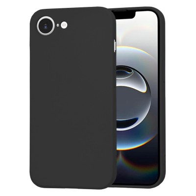 Husa silicon iPhone 16e Techsuit SoftFlex, negru foto