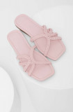 Answear Lab papuci femei, culoarea roz