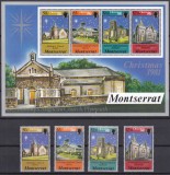 DB1 Montserrat Religie Biserici Diferite Culte MS + set MNH, Nestampilat