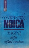 Pagini despre sufletul romanesc - 1991 - Constantin Noica (B60), Humanitas