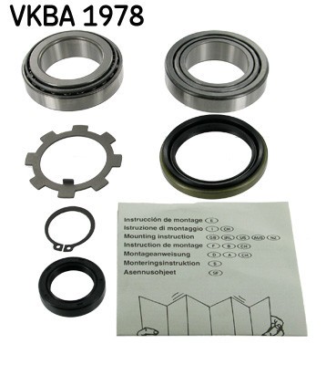 SKF VKBA 1978 Set rulment roata foto