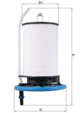MAHLE KX 398 filtru combustibil