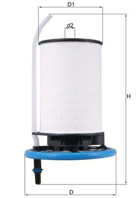 MAHLE KX 398 filtru combustibil