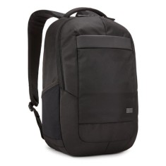 RUCSAC CASE LOGIC, pt. notebook de max. 14 inch, 1 compartiment, buzunar frontal | buzunar lateral x 2, waterproof, nylon, negru,3204200 &quot;NOTIBP-114 B