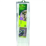 Spalier din plastic pentru flori si plante,alb,50x150 cm