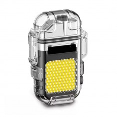 Mini lanterna multifunctionala C183, USB, LED COB