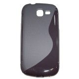 Husa silicon S-line neagra pentru Samsung Galaxy Trend Lite S7390 / Galaxy Trend Lite Duos S7392