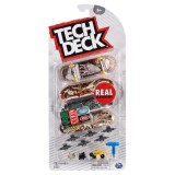 Cumpara ieftin Set mini placa skateboard Tech Deck, 4 buc, Real, 20140753
