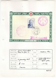 DB1 Taiwan Foaie prez Prima Zi 1967 Mi. 621 Personalitati 2, Stampilat