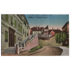 1920 - Sibiu, Treptele Burger (jud. Sibiu)