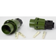 Stecher electric 24V/2 pini-300A NATO