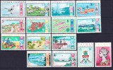DB1 Ins. Cayman Flora Fauna Ocupatii 1969 15 v. MNH