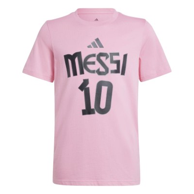 Lionel Messi tricou de copii MESSI Name and number pink - 140 foto