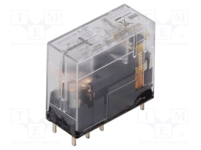 Releu electromagnetic DPDT 24VDC WEIDM&Uuml;LLER, contacte max 8A, max 240VAC