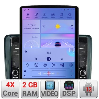 Navigatie Mercedes Viano Vito 2014-2022 Android radio gps internet quad core 2+32 ecran vertical 9.7&quot; Kit-viano-old+EDT-E708 CarStore Technology