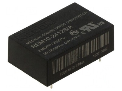 Convertor DC/DC 10W 18-36V la 12V 830mA DIP24 foto