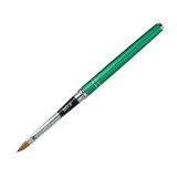 Cumpara ieftin Pensulă acril, m&acirc;ner metalic - mărimea 6, INGINAILS