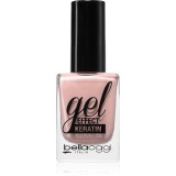 bellaoggi Gel Effect Keratin Nail Polish lac de unghii culoare Pearl Rose 10 ml