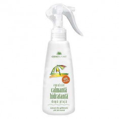 Emulsie calmanta-hidratanta dupa plaja cu ulei de menta si extract de galbenele, 200 ml, Cosmetic Plant