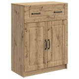 vidaXL Bufet Stejar Artizanal 66 x 34,5 x 87 cm Lemn prelucrat 895794