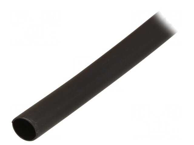 Manșon Termocontractabil cu Adeziv 9,5mm x 1m Negru