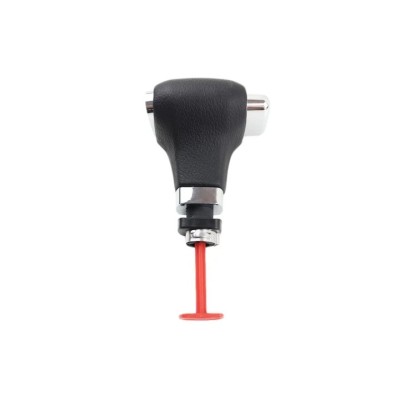 Nuca schimbator viteze, Emzone, Metal/Plastic, Compatibil cu VW/Skoda, 145 x 60 mm, Negru/Crom foto