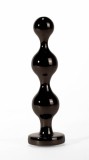 Dop Anal Cu Bijuterie Secret Shine Booty Call M, Metalic + Negru, 11.5 cm, X-Men