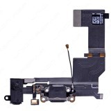 Flex Incarcare iPhone SE Negru - Mufa Dock Conector - Cablu Date/Alimentare