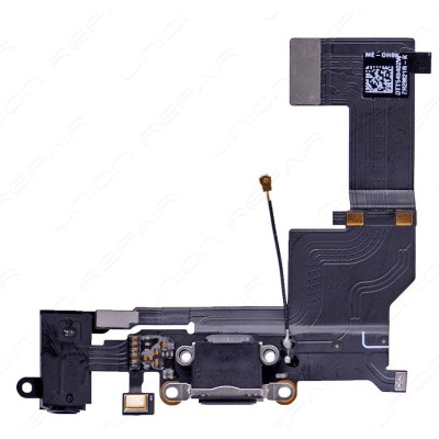 Flex incarcare iPhone SE, Negru foto