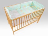 Lenjerie MyKids TEDDY STELUTE Turquoise M1 4+1 Piese 120x60 cm GreatGoods Plaything