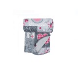 Cuvertura Dubla Gri Flori Patchwork 220x240cm