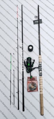 SET FEEDER PRO FL Lanseta FALCONS 3,30m 180gr cu Mulineta SP4000 SI 150M FIR foto