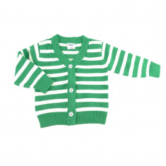 Cardigan maneca lunga pentru baietei Vitamins 4010, Verde foto