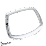 Cumpara ieftin Masca (rama) bord originala Vespa Elletrica - Primavera 125 (16-23) - Primavera 150 (16-23) - culoare: argintiu cromat