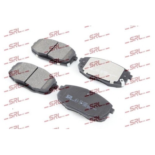 Placute frana Hyundai Kona (Os, Kona Box/Suv (Os, 1.0 T-GDI, 1.6 CRDi, 1.6 CRDi e-VGT, punte fata, cu indicator uzura acustic, SRLine
