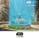The Mandalorian by Thomas Kinkade Studios 2024 Wall Calendar
