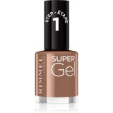 Rimmel Super Gel gel de unghii fara utilizarea UV sau lampa LED culoare 099 Winners&#039; Vibes 12 ml