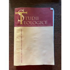 Studii Teologice Seria a III-a, Anul III, Nr. 2, Aprilie-Iunie 2007
