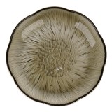Farfurie intinsa 2BLP90-HGR, sticla, negru, 23 cm