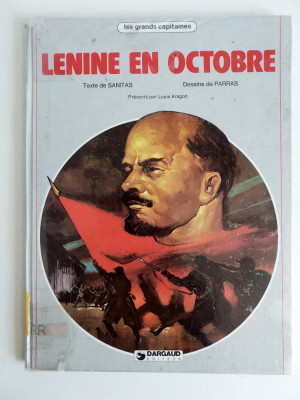 L&amp;eacute;nine en octobre - Les Grands Capitaines Dargaud 1982 - benzi desenate franceza foto