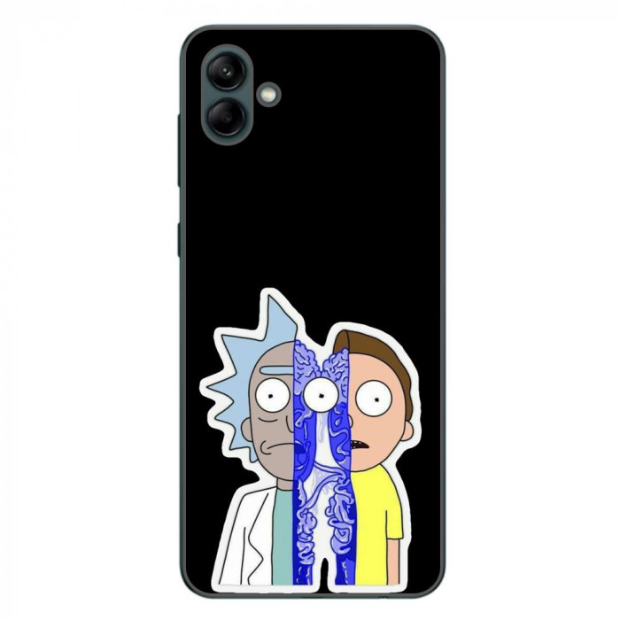 Husa compatibila cu Samsung Galaxy A04 Silicon Gel Tpu Model Rick And Morty Connected