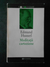 EDMUND HUSSERL - MEDITATII CARTEZIENE foto