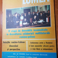 revista lumea 26 mai 1977-vizita lui ceausescu in polonia