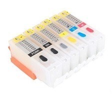 Pachet 6 cartuse autoresetabile reincarcabile pt CANON PGI-525 CLI-526 goale (... Pachet 6 cartuse autoresetabile reincarcabile pt CANON PGI-525 CLI-526 goale (...