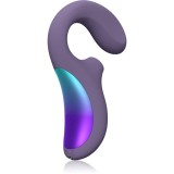 Lelo Enigma Wave Dual Stimulation vibrator cu stimularea clitorisului cyber purple 18,2 cm