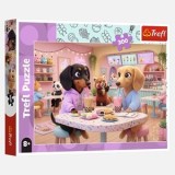 Puzzle cu Cățeluși și Milkshake, 300 de Piese, Multicolor, CMCLASS