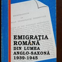 Emigratia romana din lumea anglo-saxona 1939-1945- V.Fl.Dobrinescu